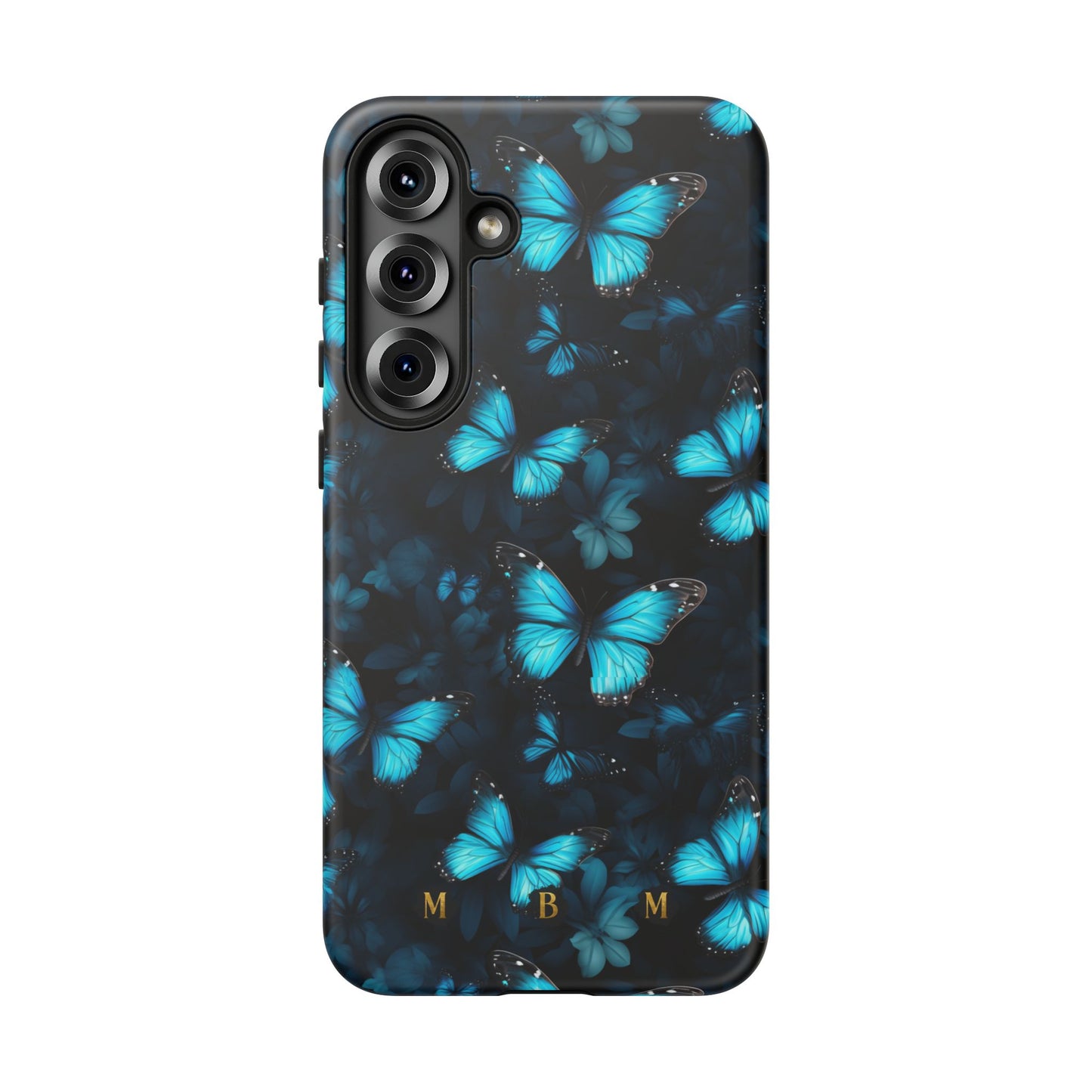Blue Butterflies Samsung Galaxy S Tough Case
