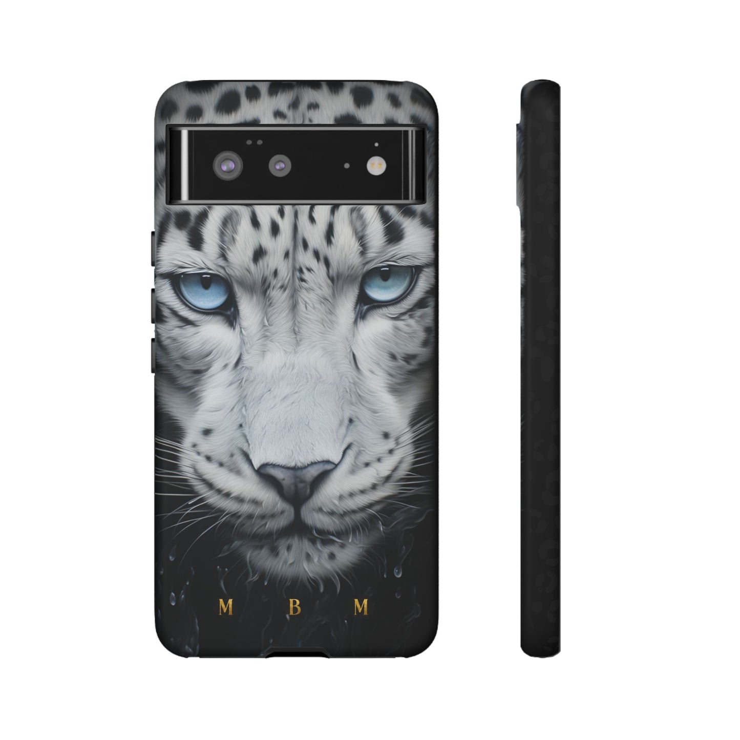 White Leopard Google Pixel Tough Case