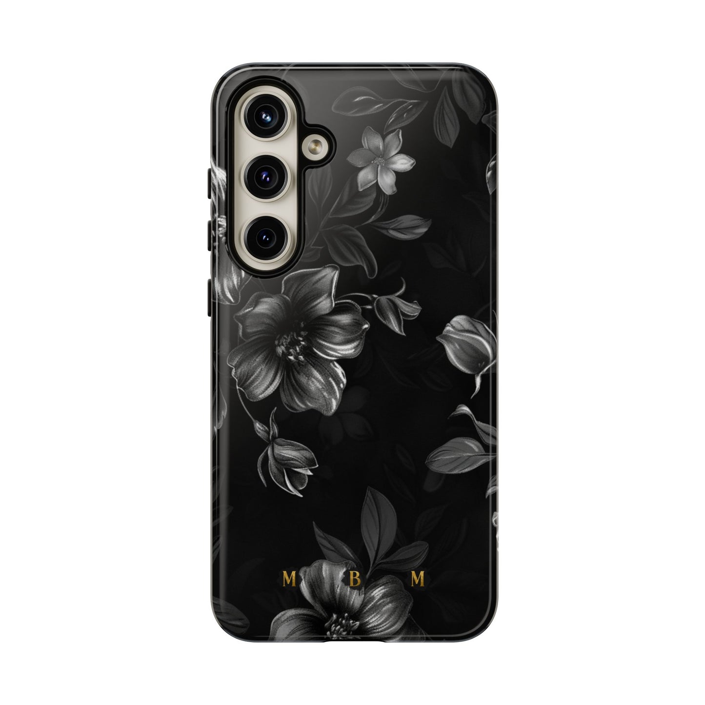 Midnight Flora Samsung Galaxy S Tough Case