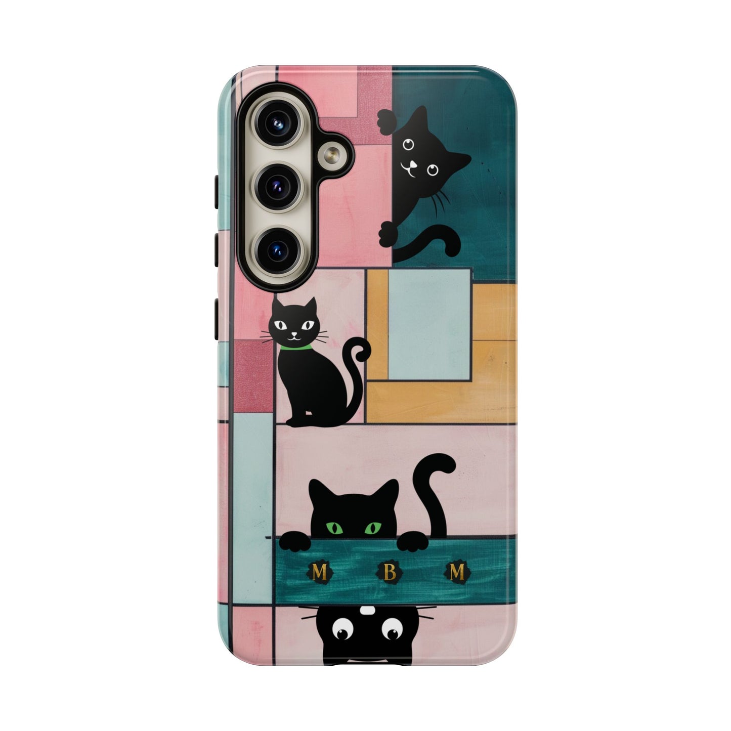 Block Cats Samsung Galaxy S Tough Case