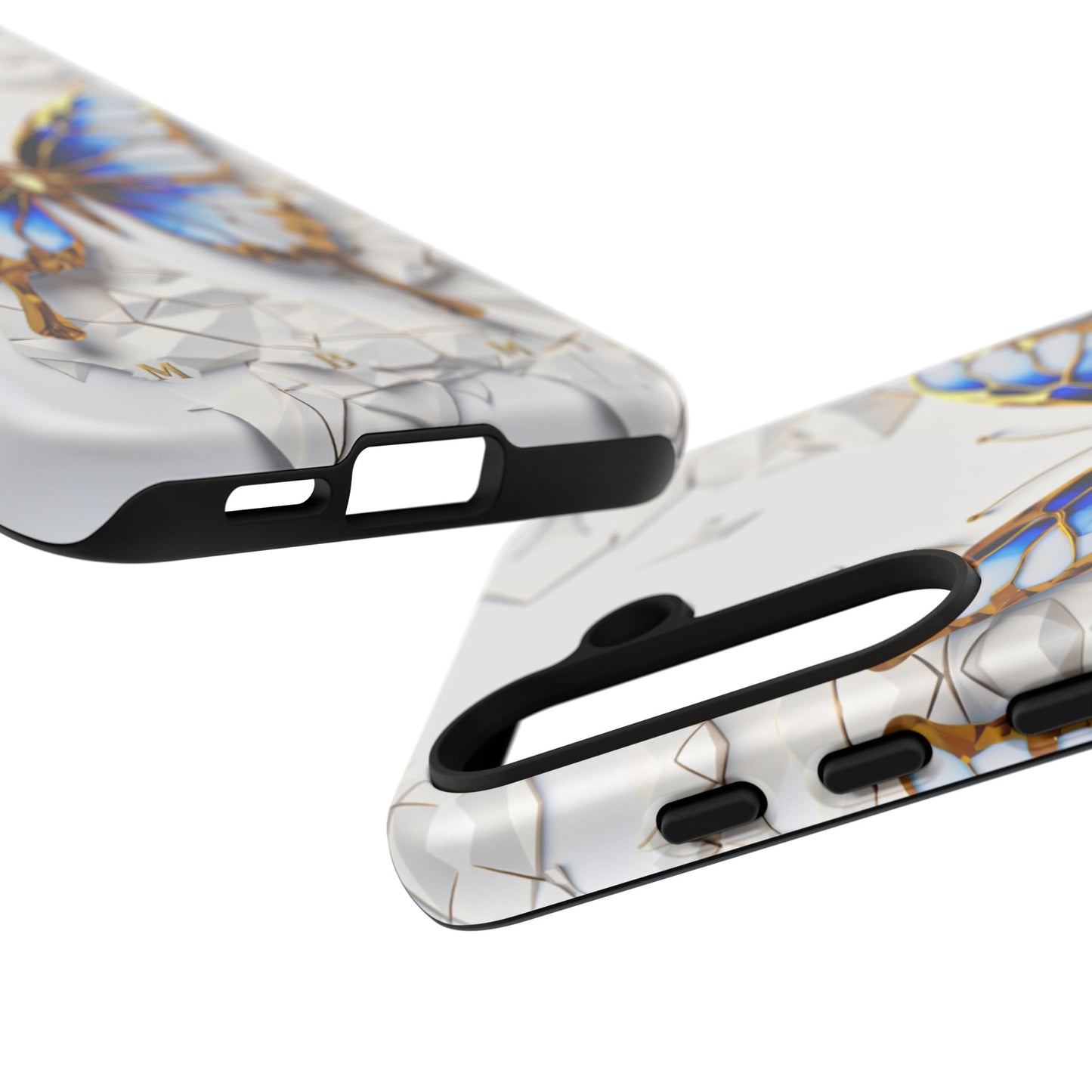 Sapphire Butterfly Samsung Galaxy S Tough Case
