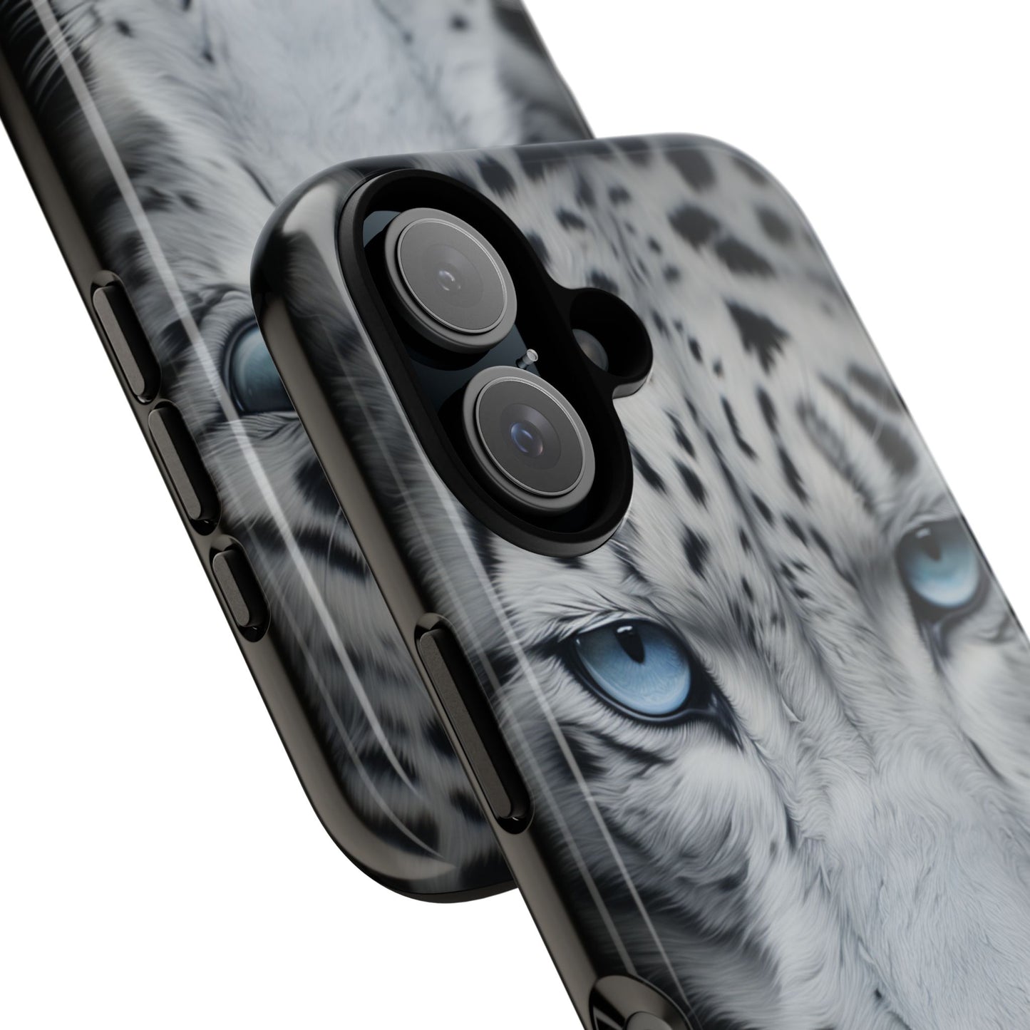 White Leopard iPhone Tough Case