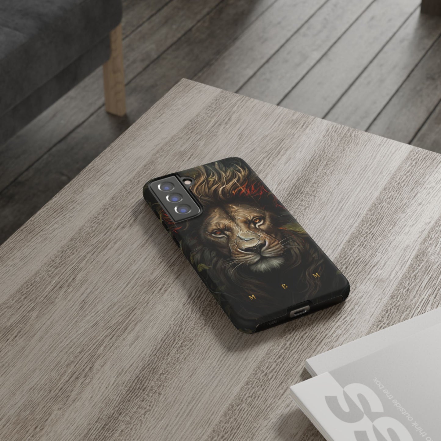 Dark Lion Samsung Galaxy S Tough Case