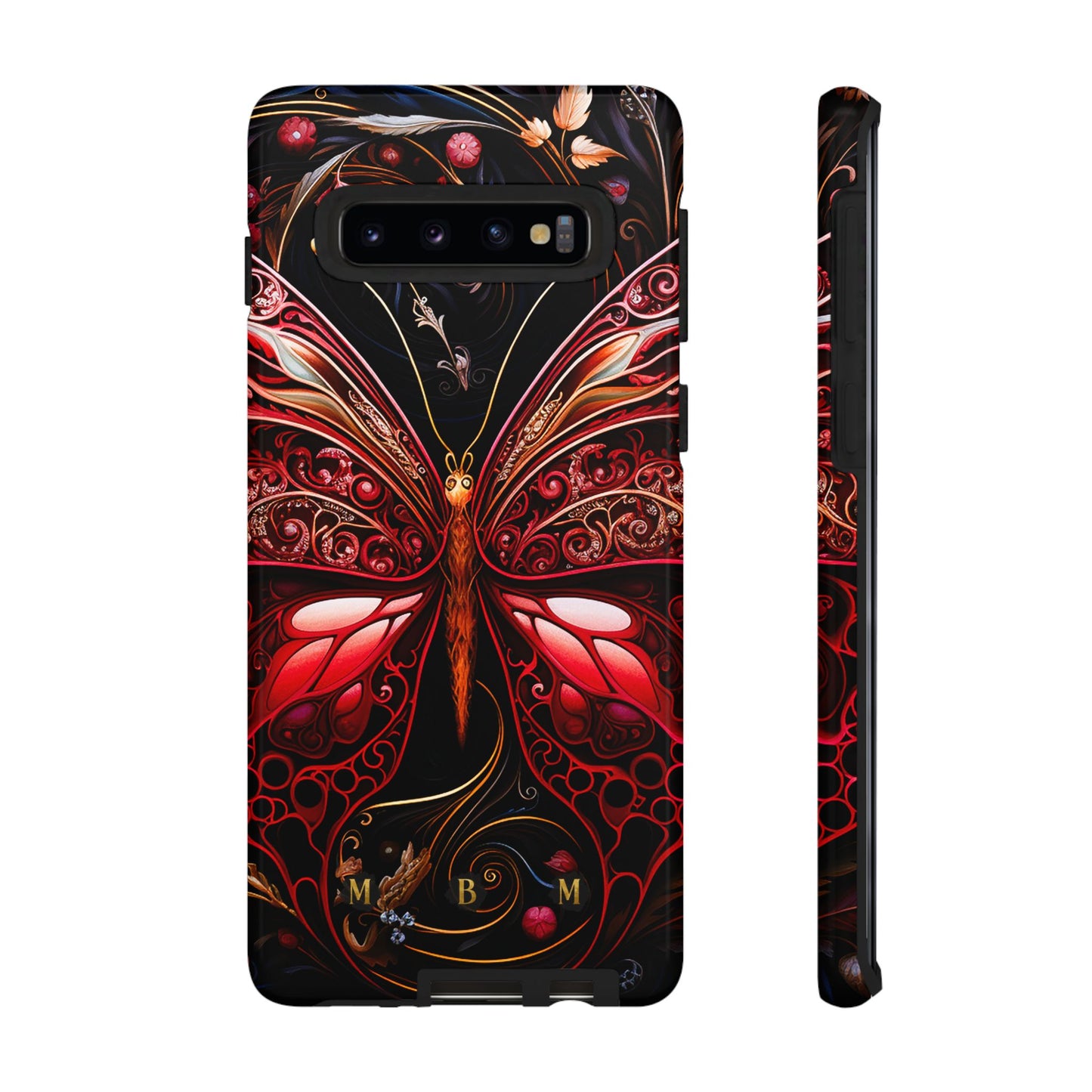 Red Butterfly Samsung Galaxy S Tough Case