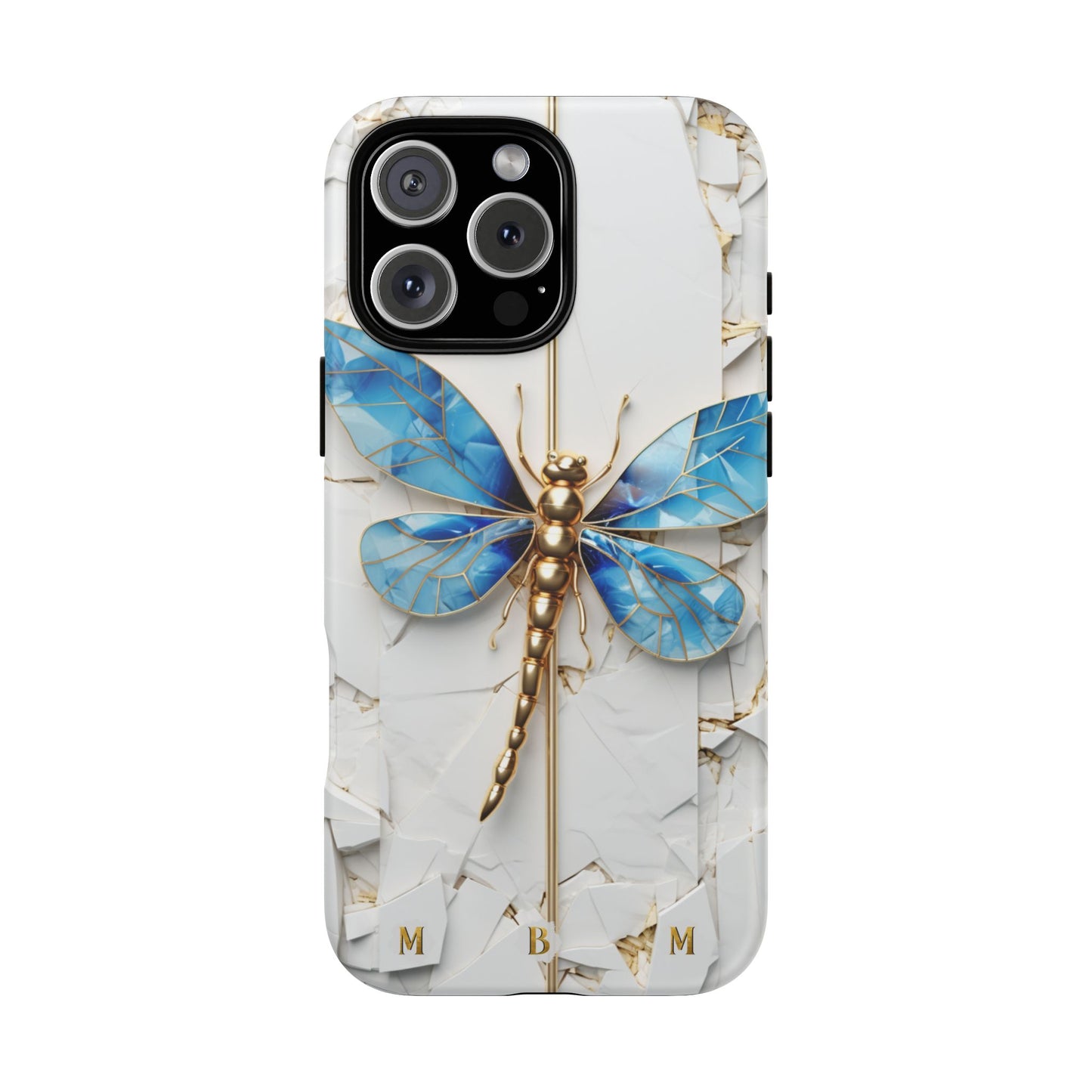 Dragonfly Blue iPhone Tough Case