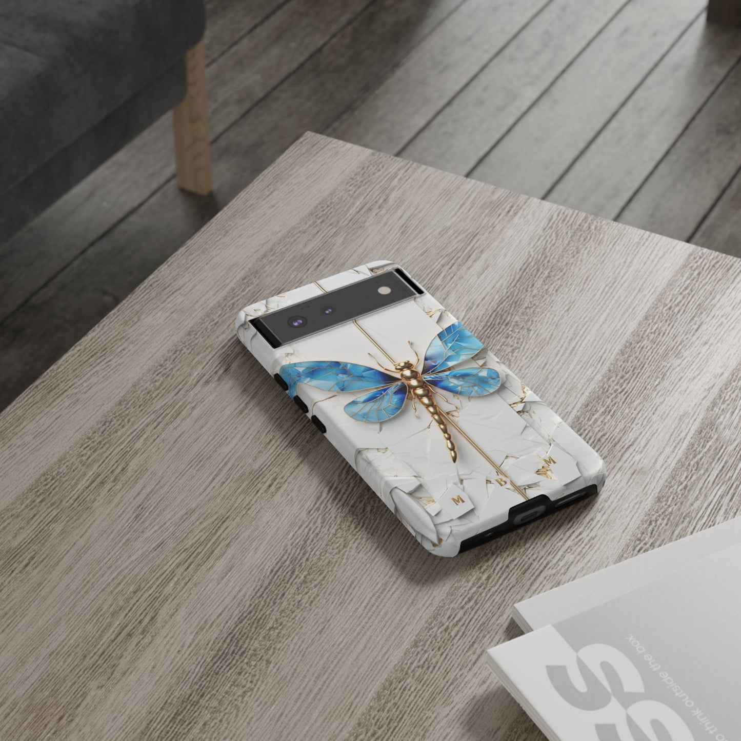 Dragonfly Blue Google Pixel Tough Case