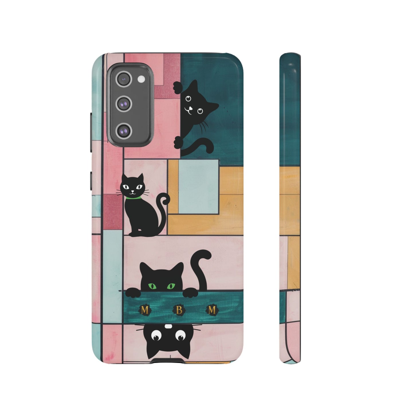 Block Cats Samsung Galaxy S Tough Case