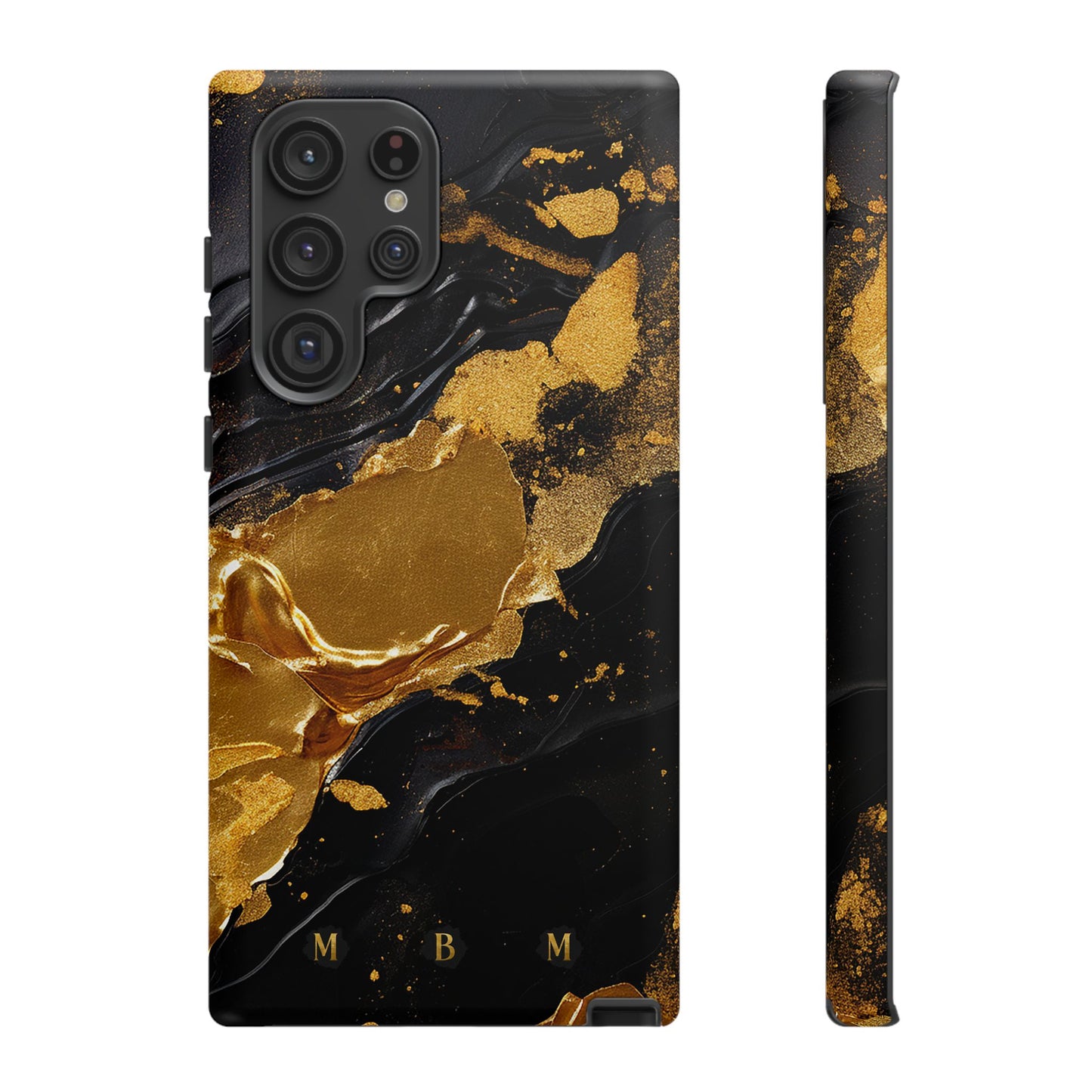 Black Gold Samsung Galaxy S Tough Case