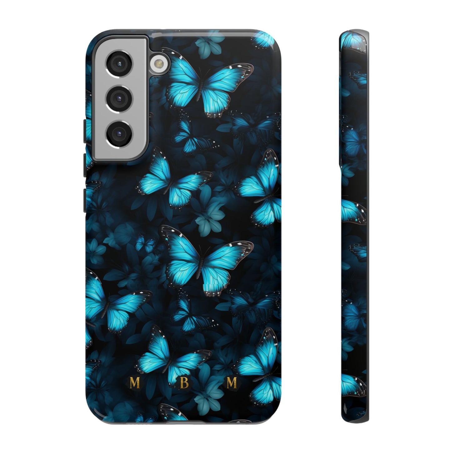 Blue Butterflies Samsung Galaxy S Tough Case
