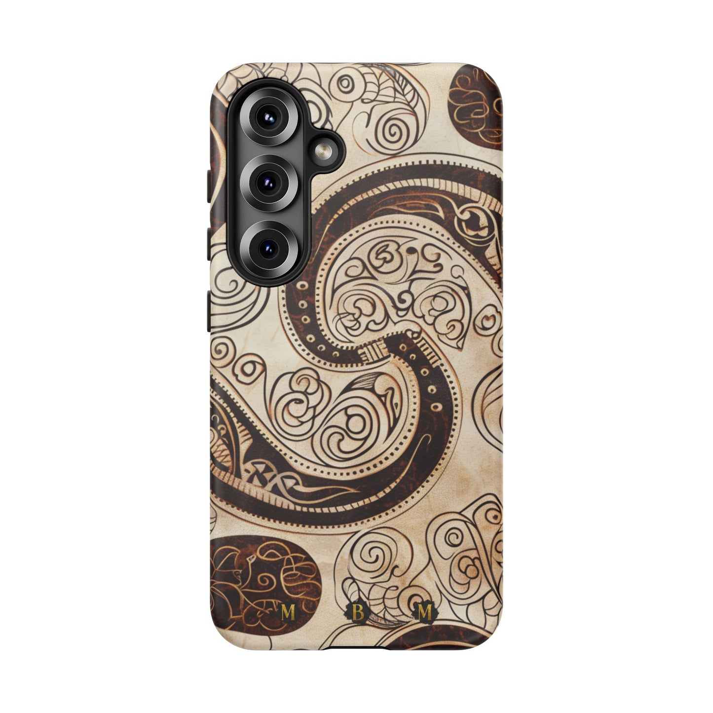 Sepia Scroll Samsung Galaxy S Tough Case