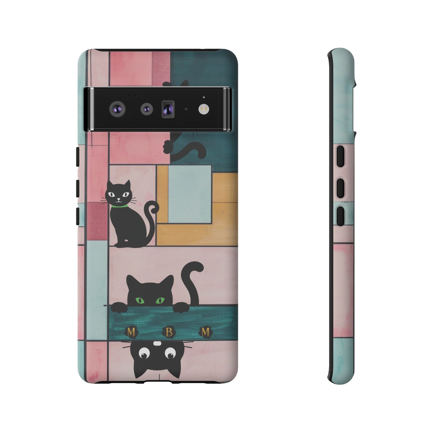 Block Cats Google Pixel Tough Case