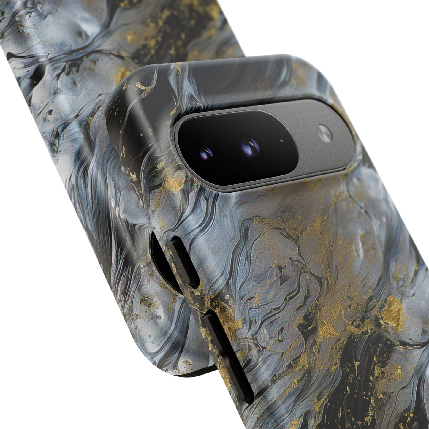 Tarnished Silver Google Pixel Tough Case