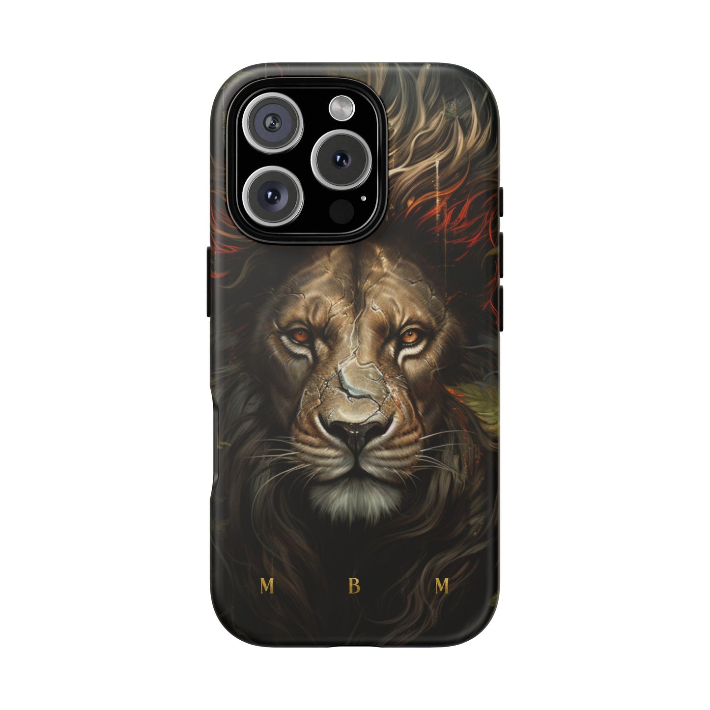 Dark Lion iPhone Tough Case