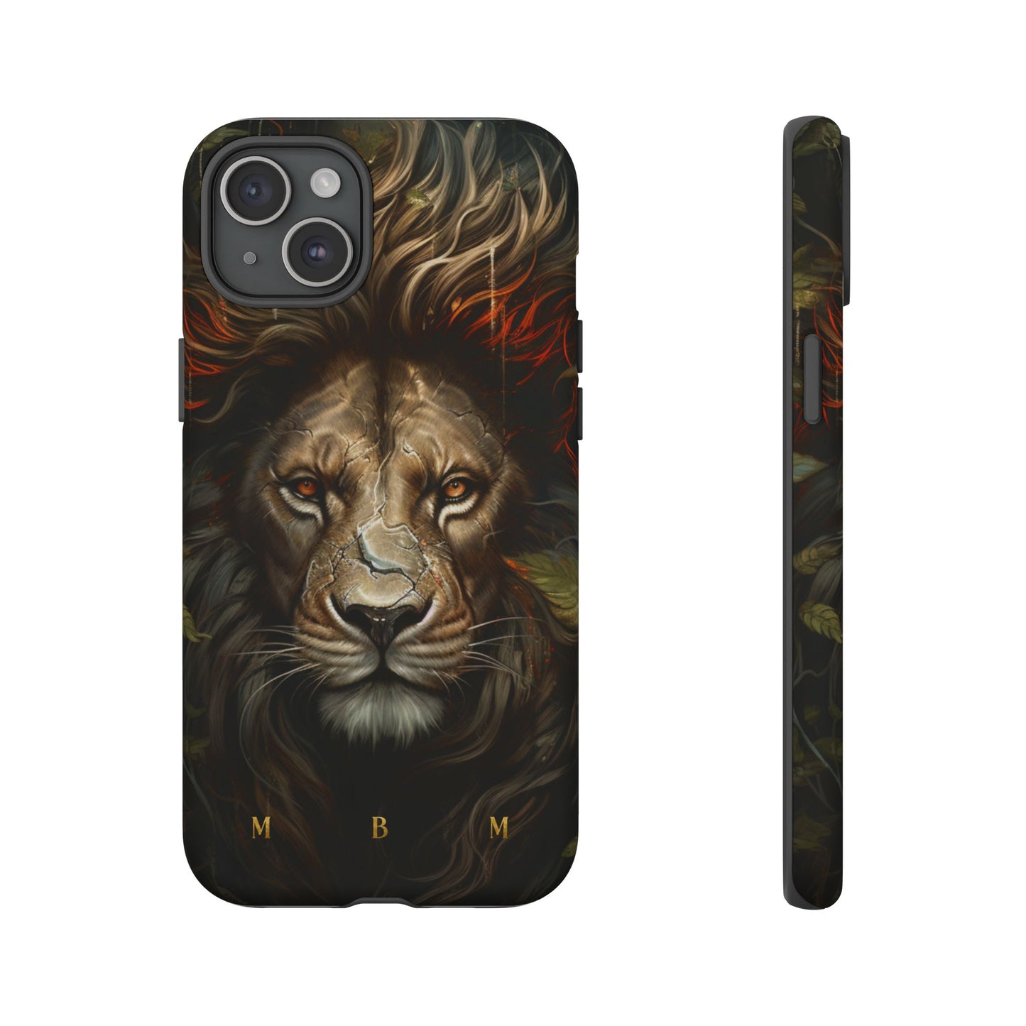 Dark Lion iPhone Tough Case