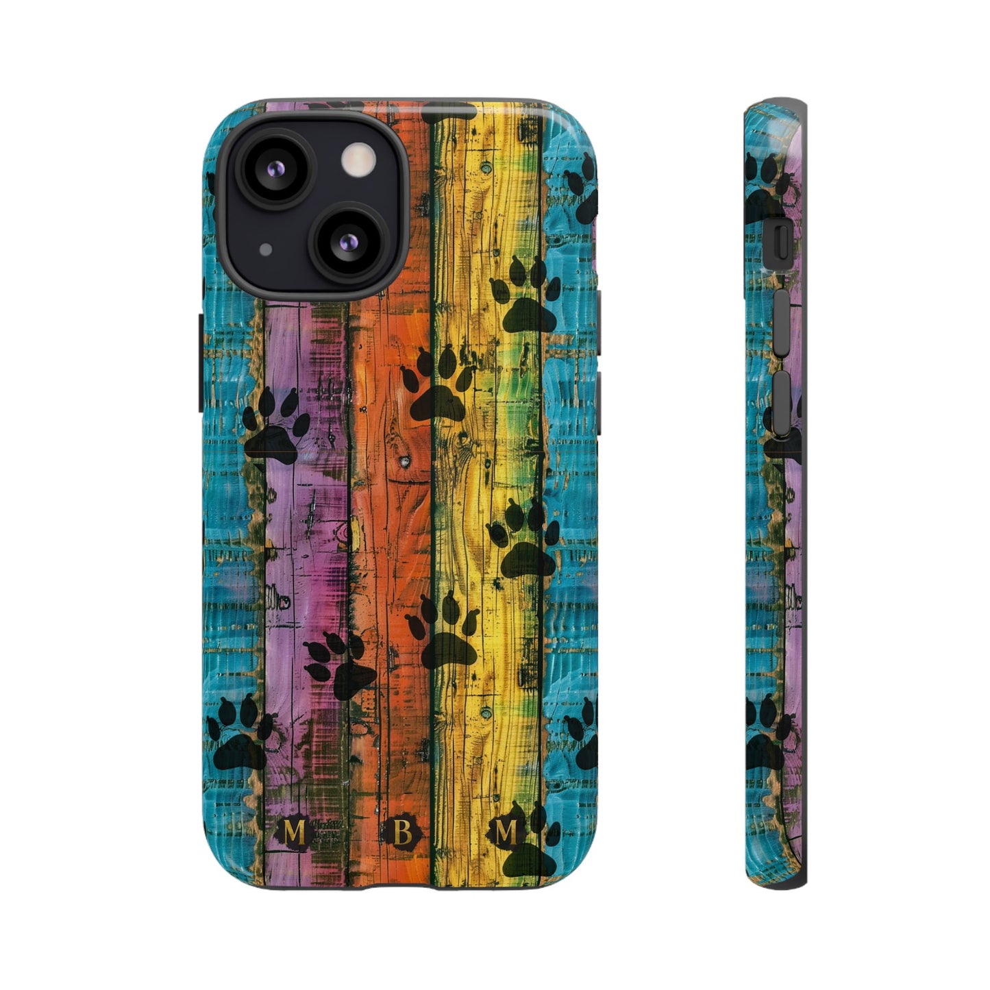 Rainbow Paws iPhone Case