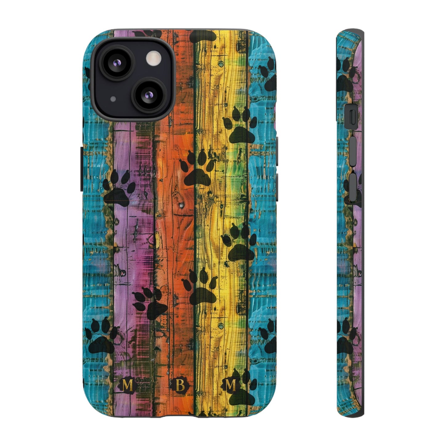 Rainbow Paws iPhone Case