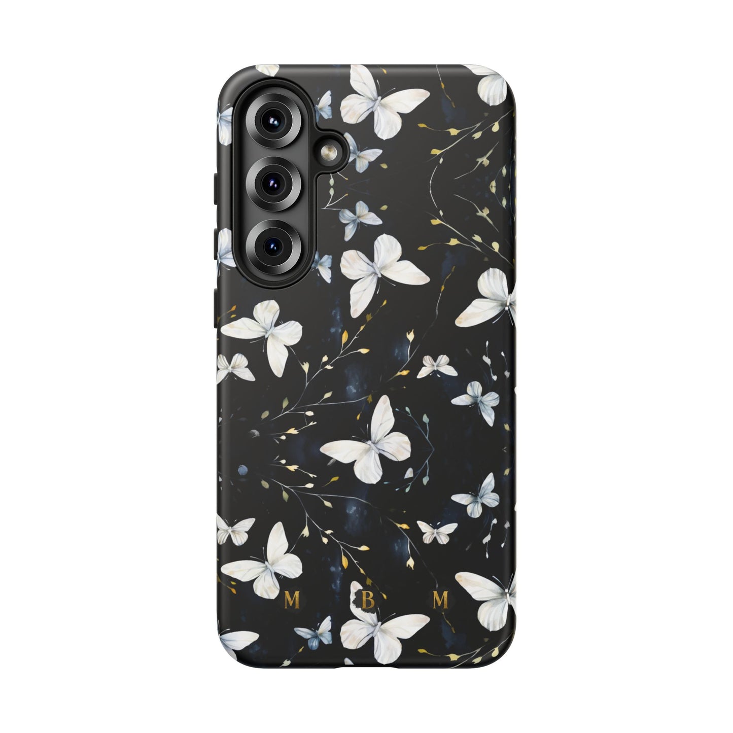 White Butterflies Samsung Galaxy S Tough Case