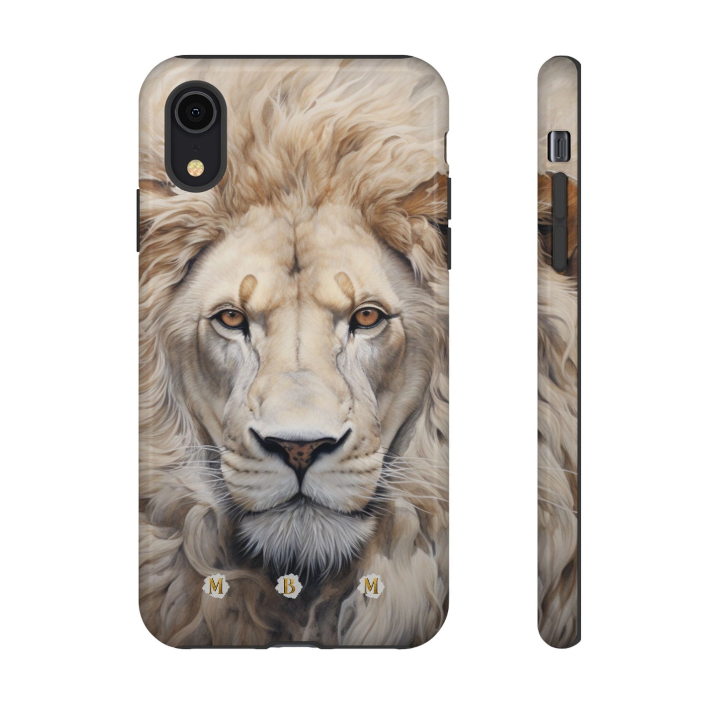 White Lion iPhone Tough Case