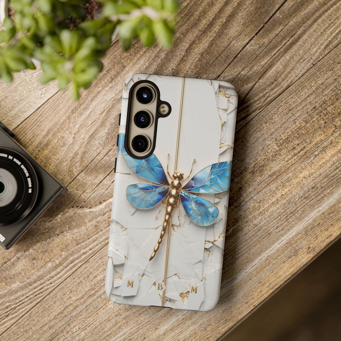 Dragonfly Blue Samsung Galaxy S Tough Case