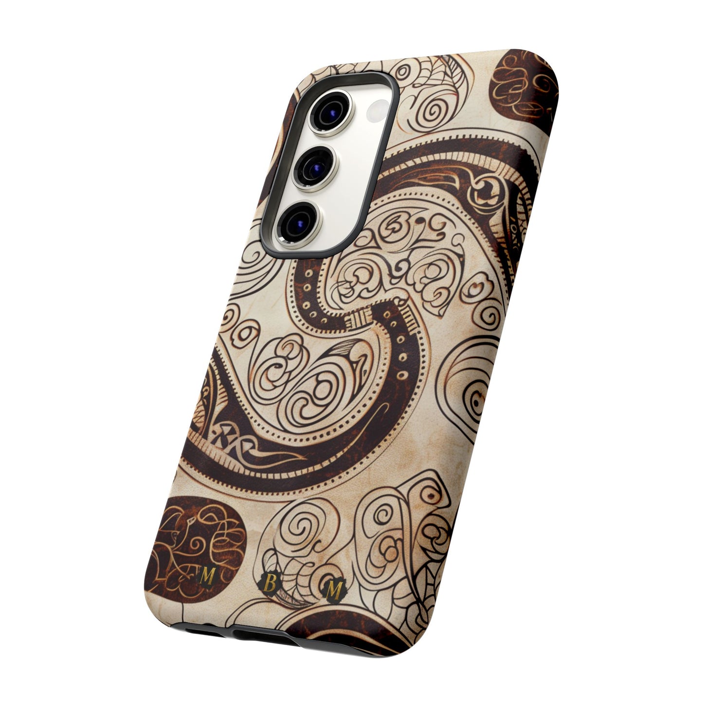 Sepia Scroll Samsung Galaxy S Tough Case