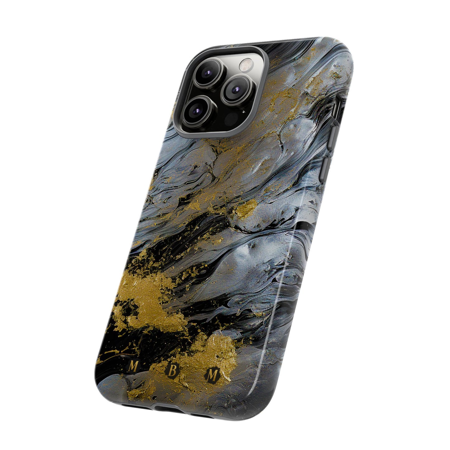 Tarnished Silver iPhone Tough Case