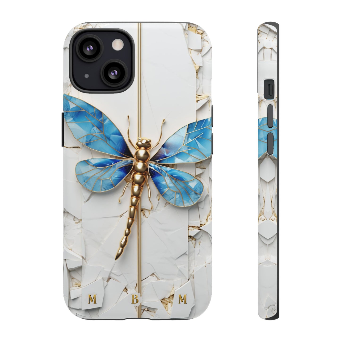 Dragonfly Blue iPhone Tough Case