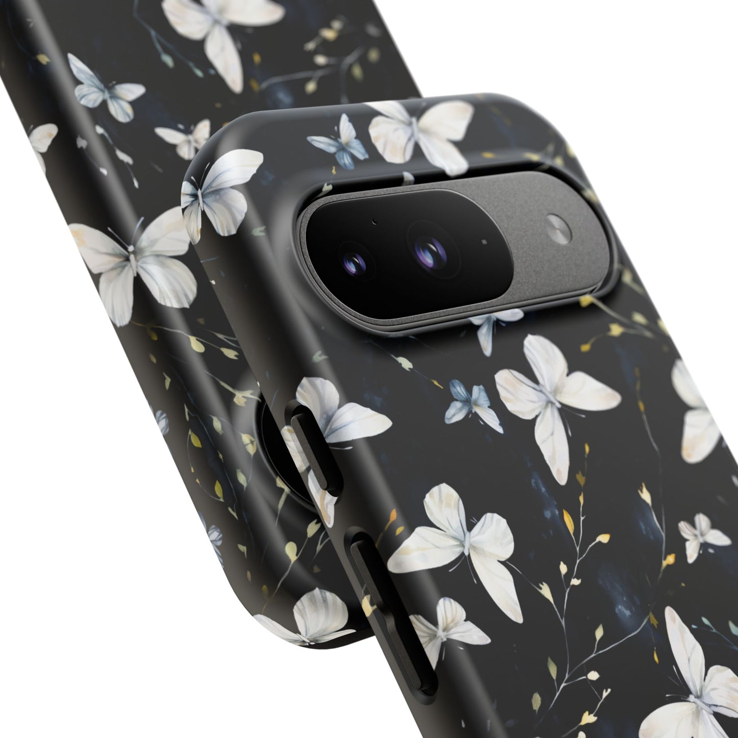 White Butterflies Google Pixel Tough Case