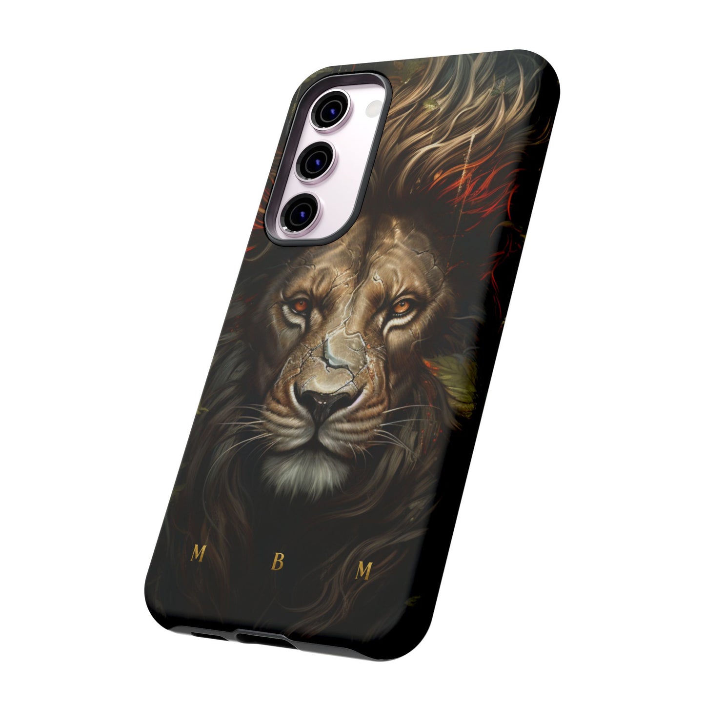Dark Lion Samsung Galaxy S Tough Case
