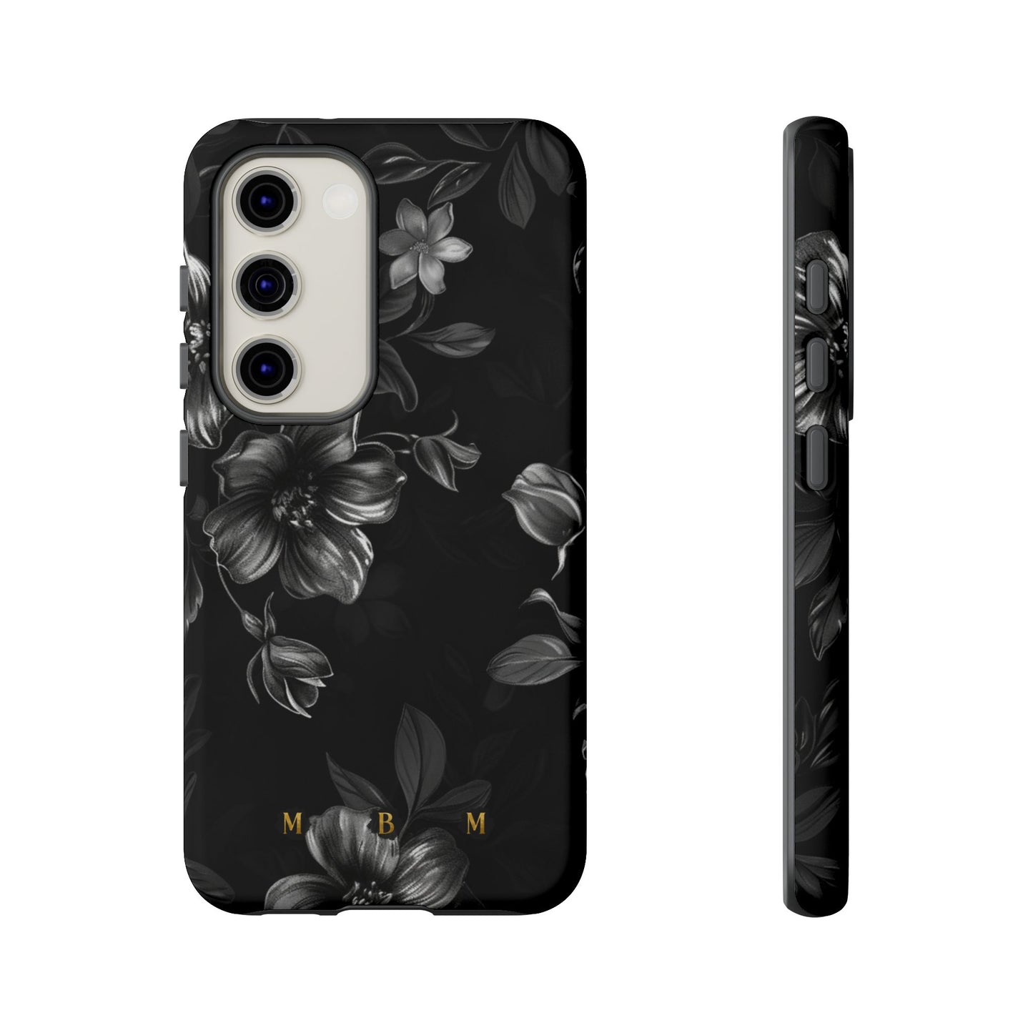 Midnight Flora Samsung Galaxy S Tough Case
