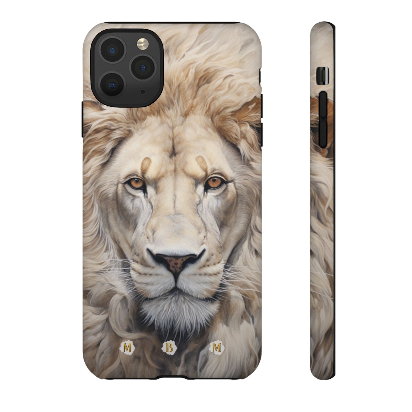 White Lion iPhone Tough Case