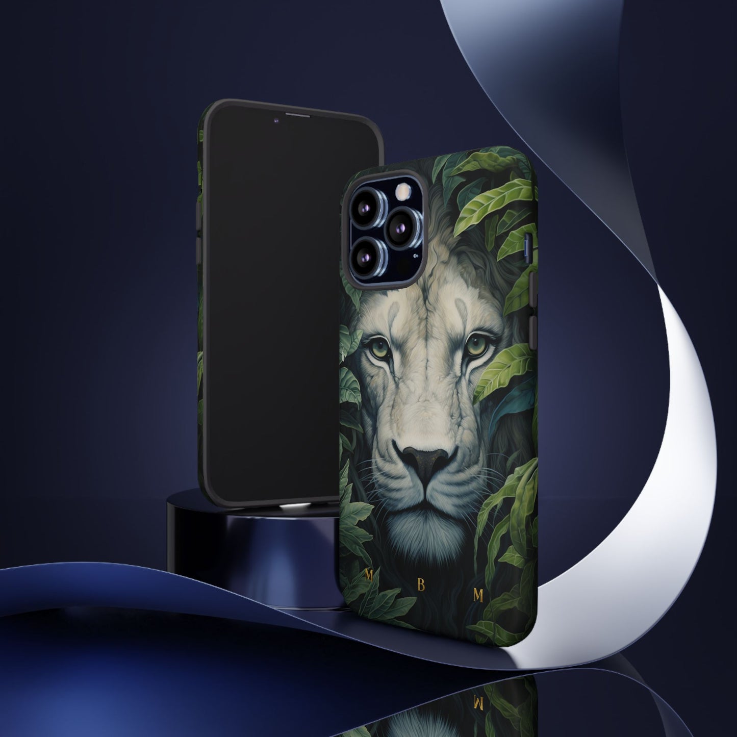 Hidden Lion iPhone Tough Case
