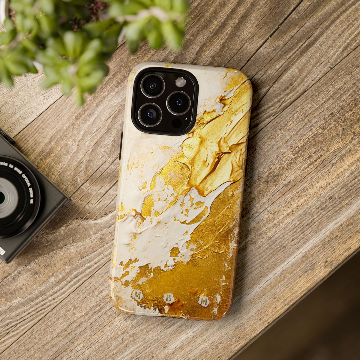 White Gold iPhone Tough Case