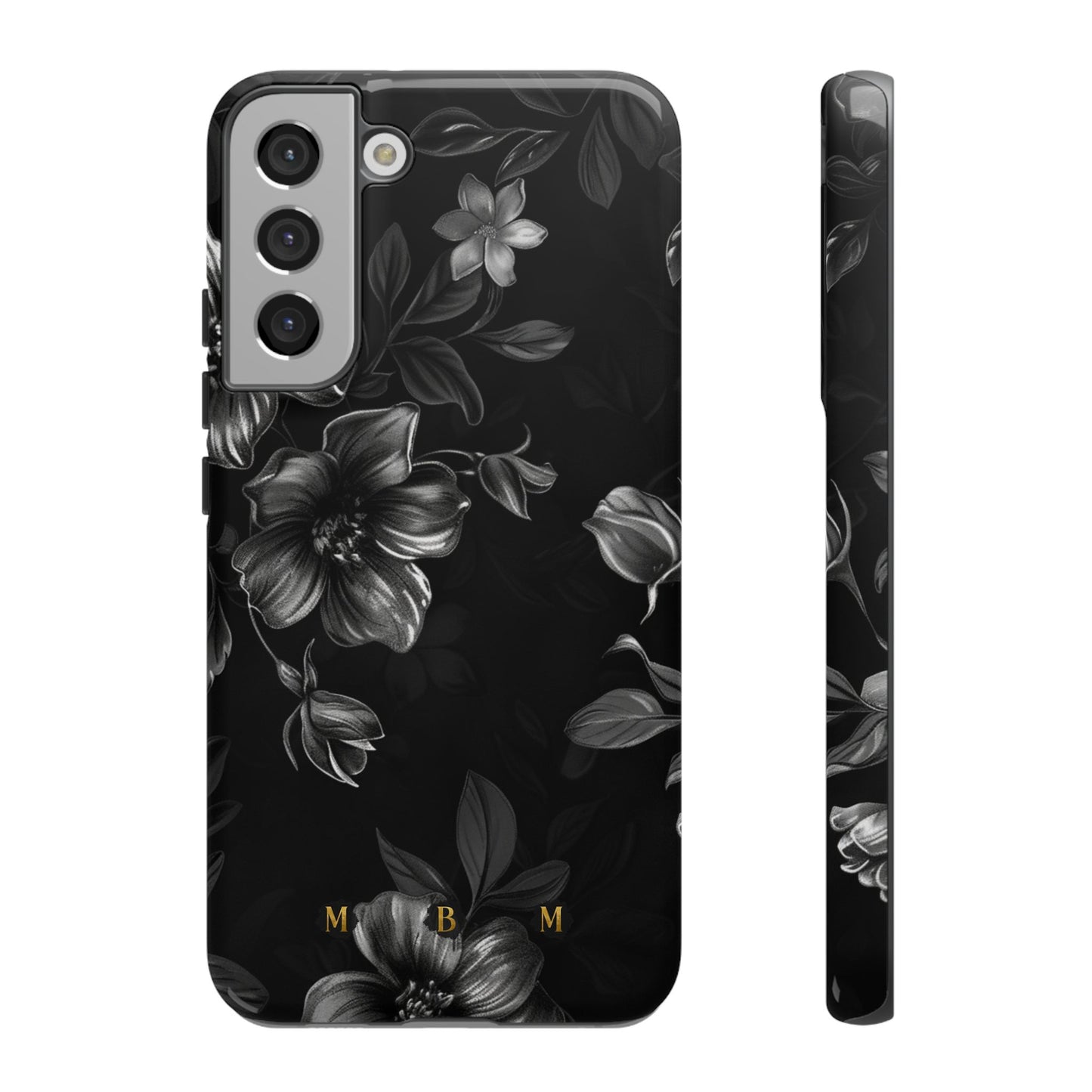 Midnight Flora Samsung Galaxy S Tough Case