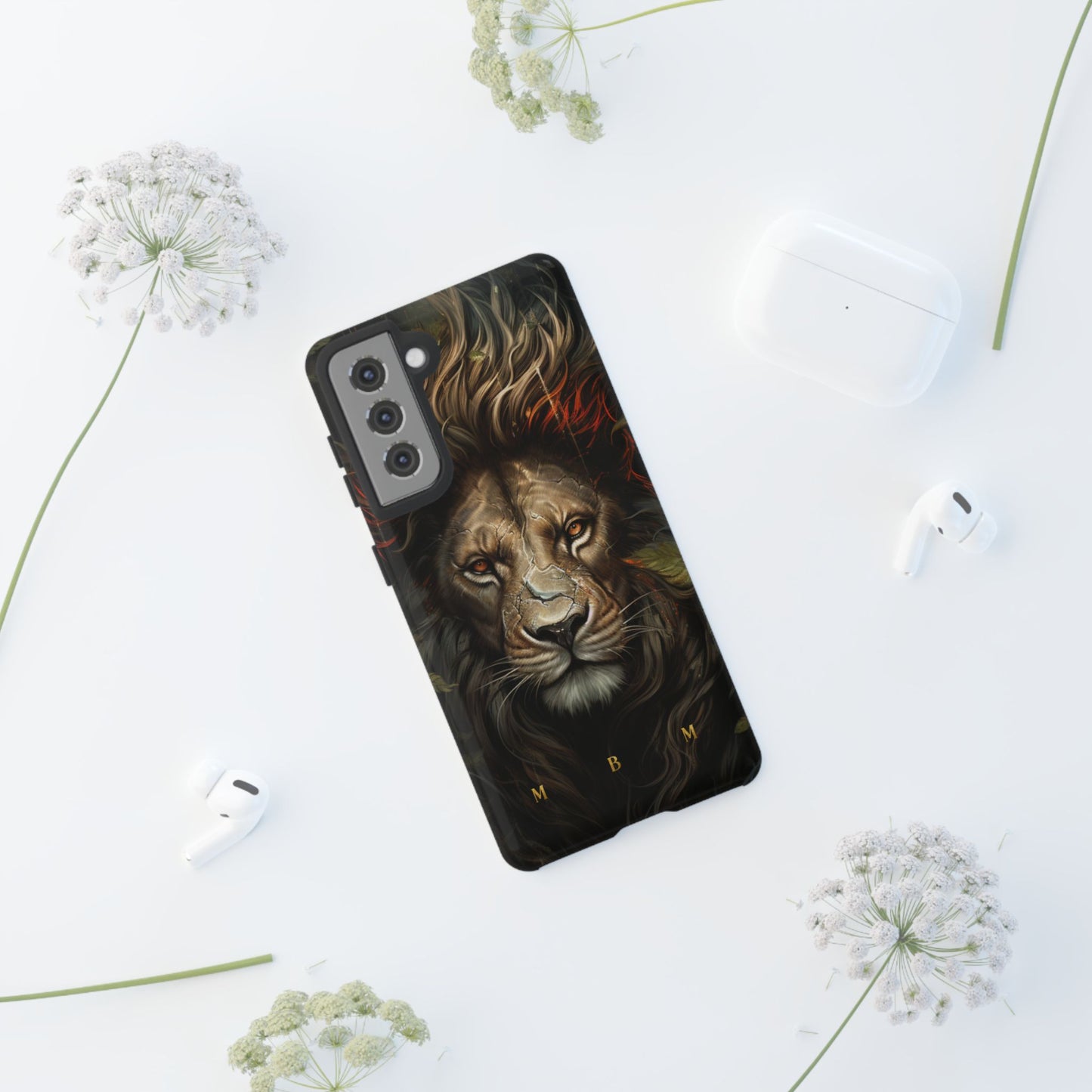 Dark Lion Samsung Galaxy S Tough Case