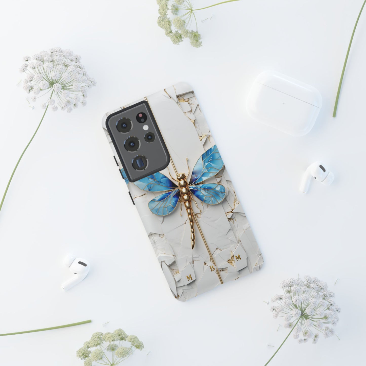 Dragonfly Blue Samsung Galaxy S Tough Case