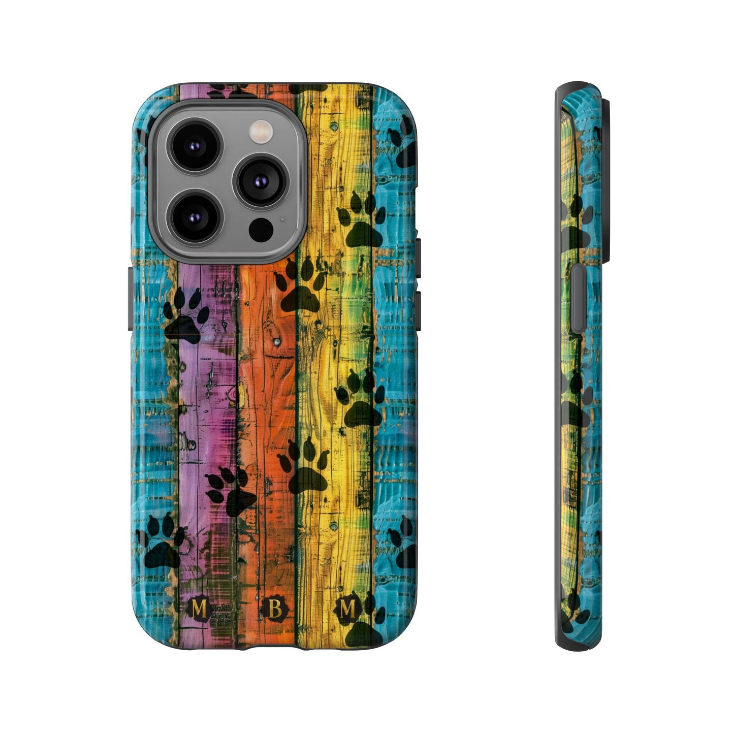 Rainbow Paws iPhone Case