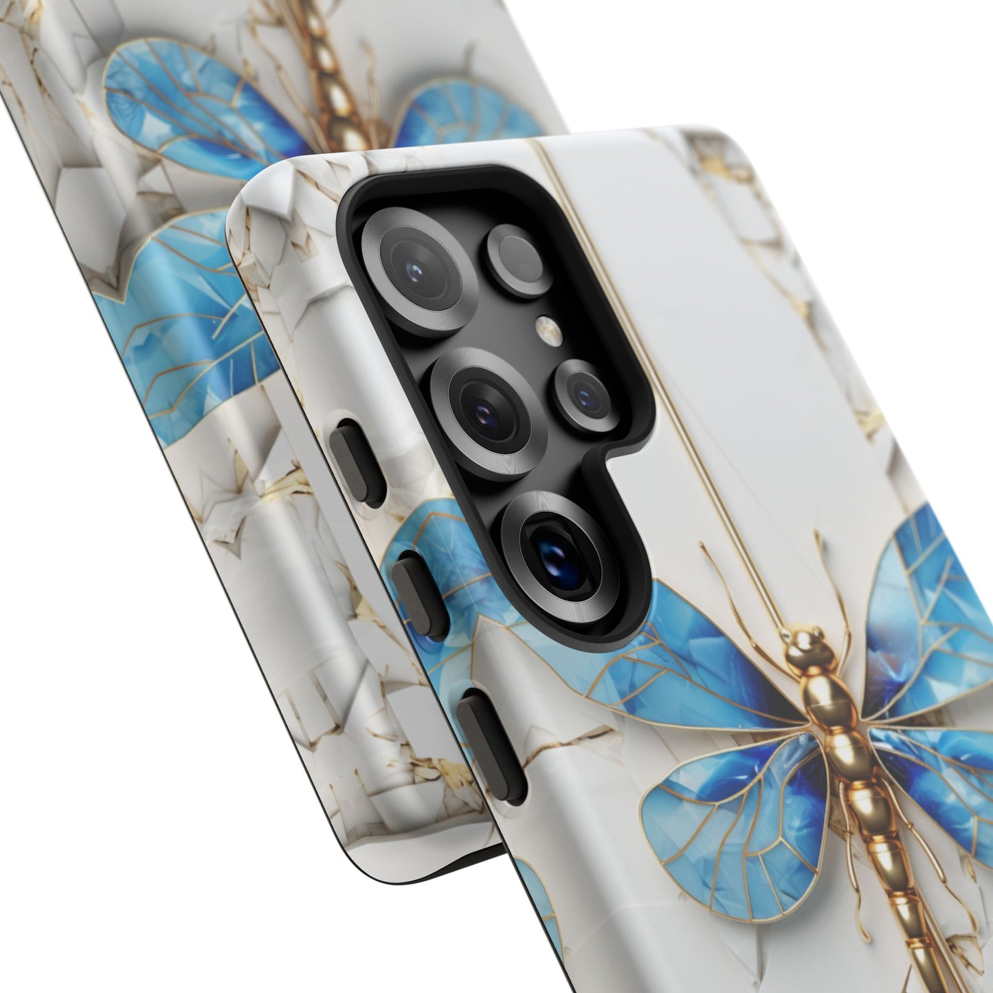 Dragonfly Blue Samsung Galaxy S Tough Case
