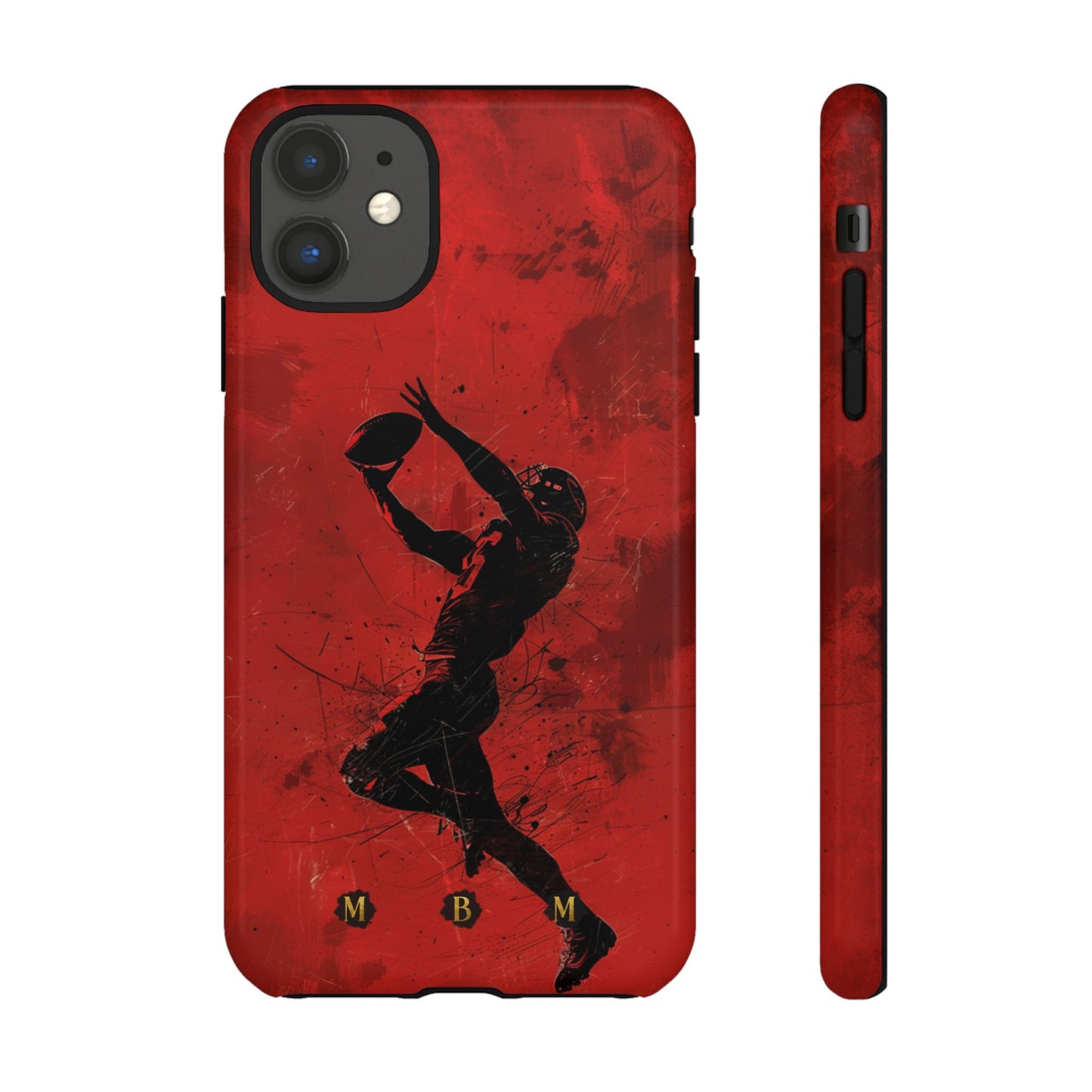 Red 1st & 10 iPhone Tough Case