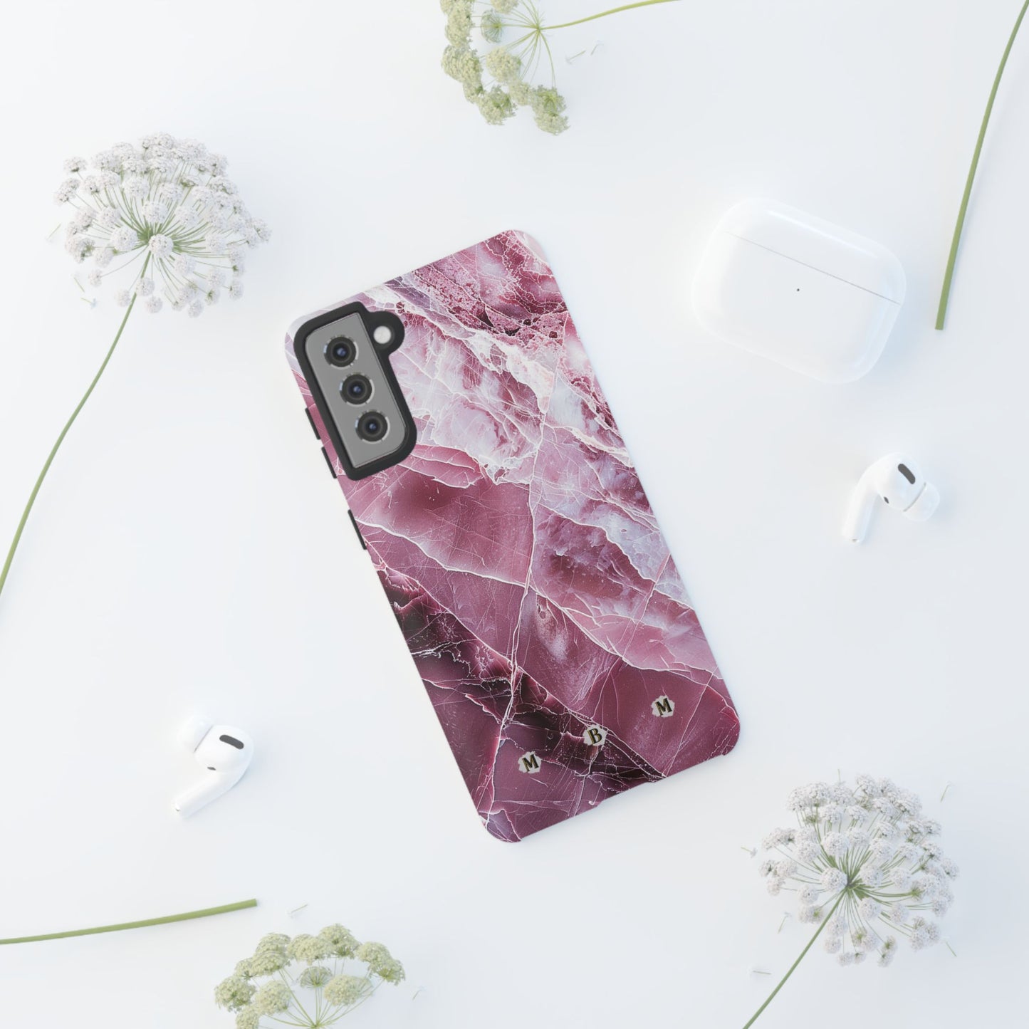 Pink Marble Samsung Galaxy S Tough Case