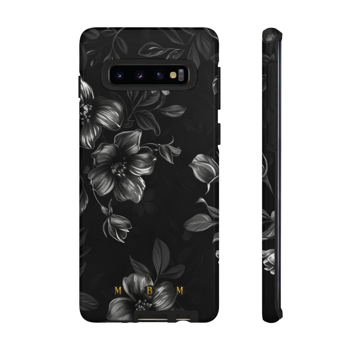 Midnight Flora Samsung Galaxy S Tough Case