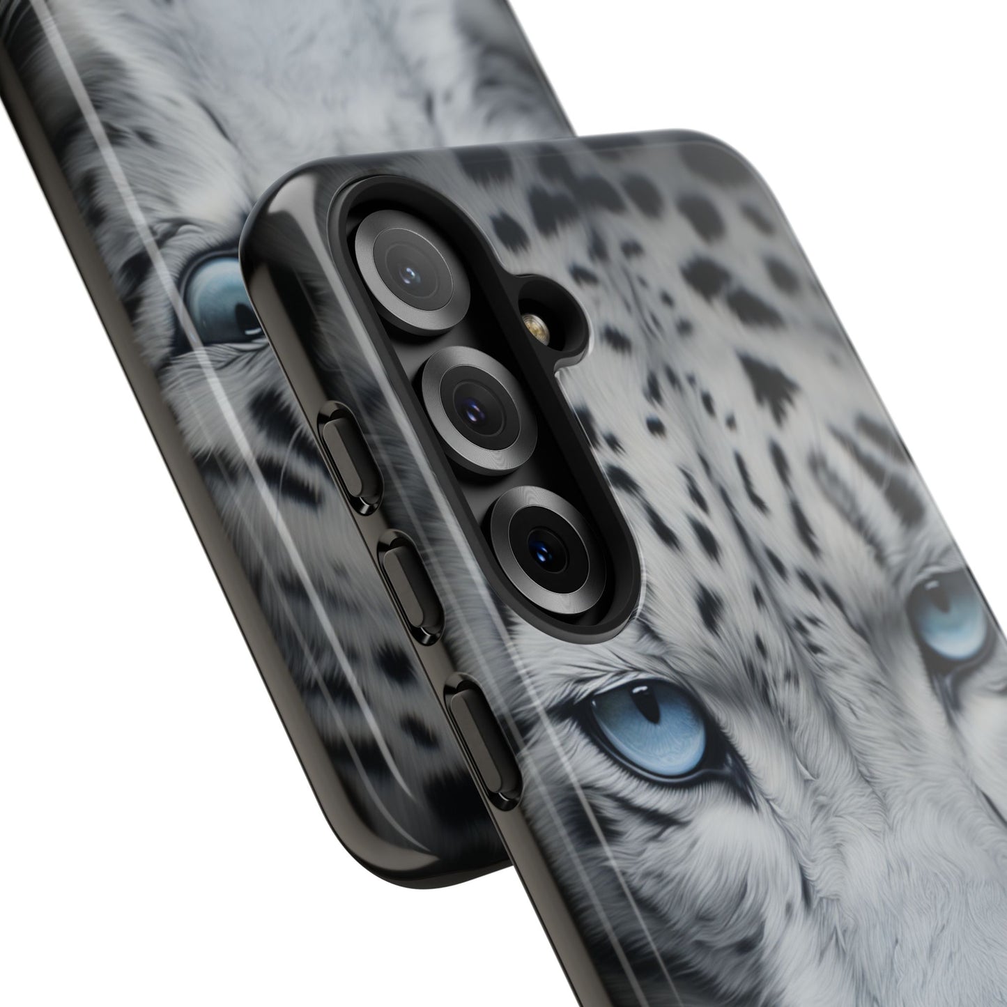 White Leopard Samsung Galaxy S Tough Case