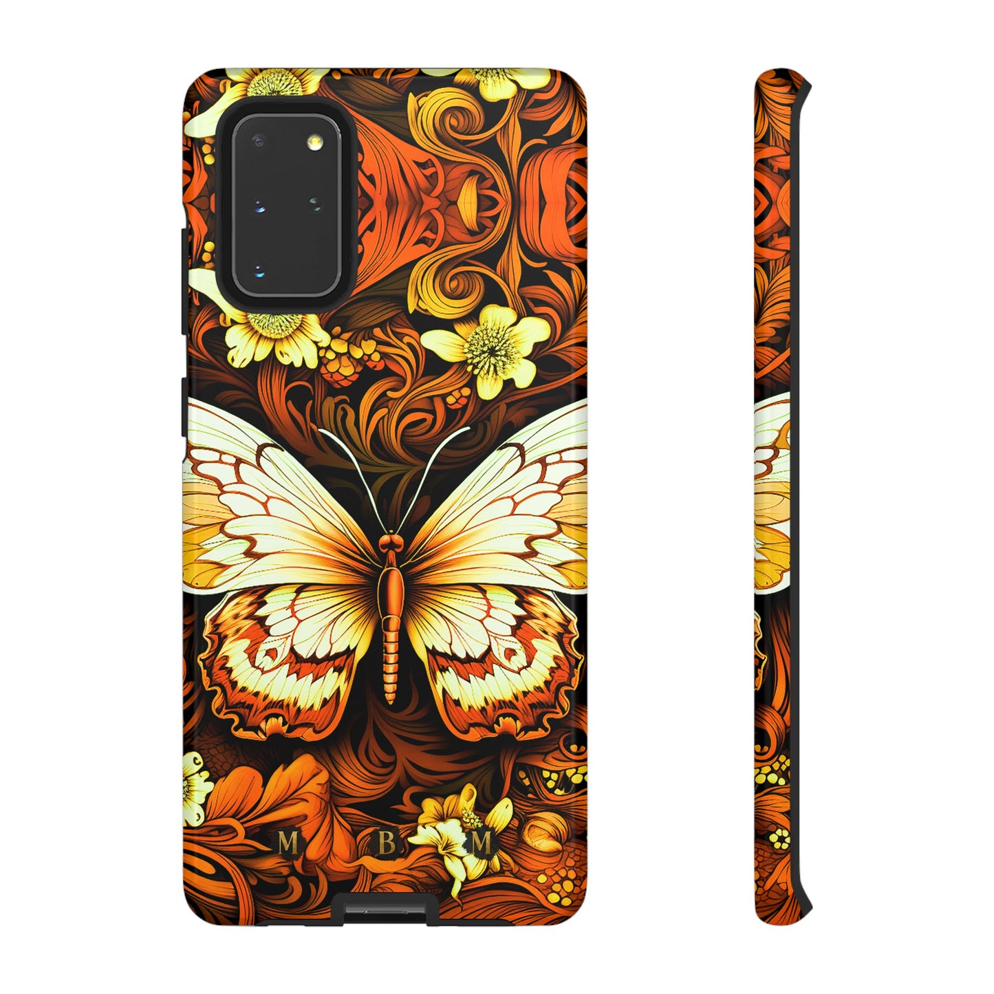 Vintage Orange Samsung Galaxy S Tough Case
