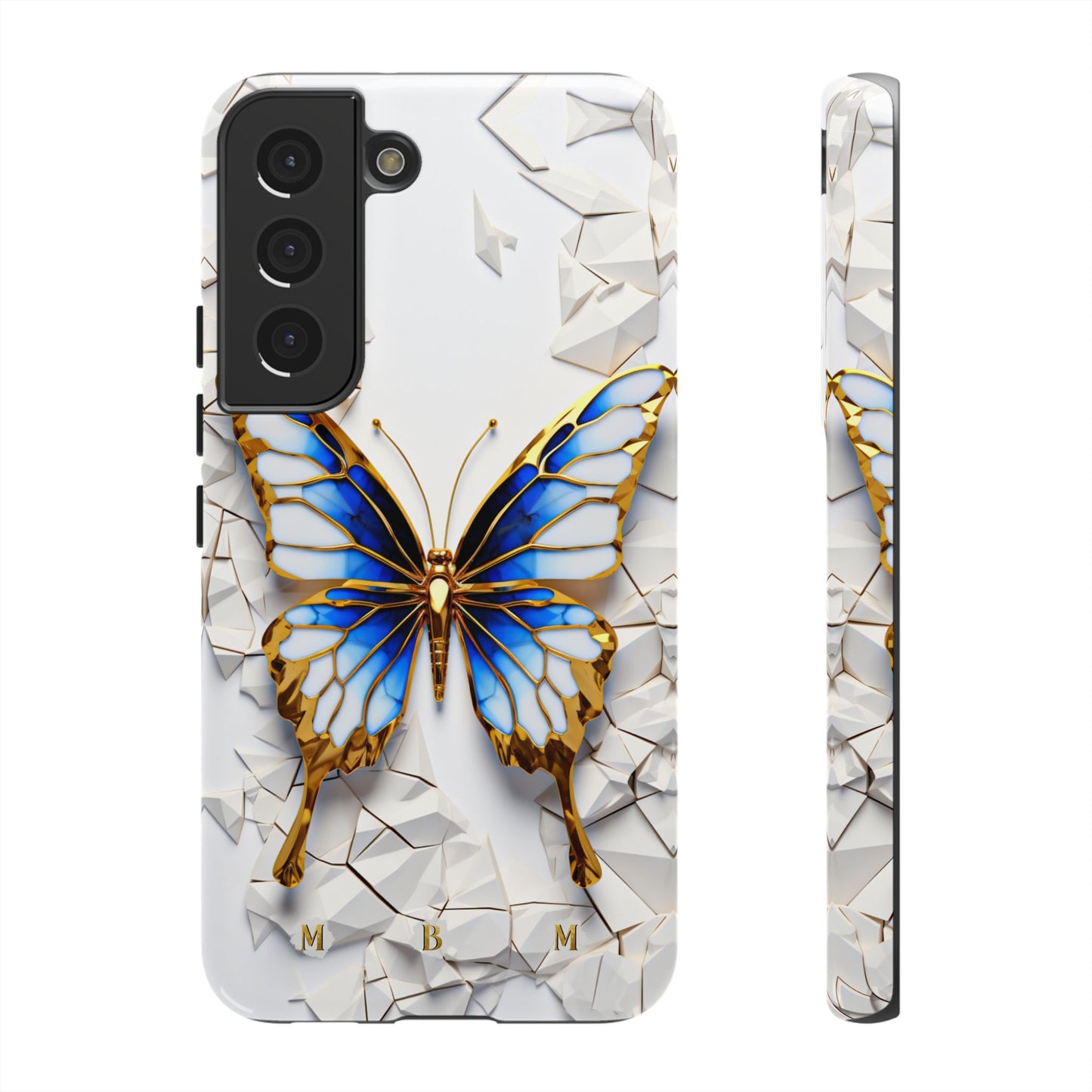 Sapphire Butterfly Samsung Galaxy S Tough Case