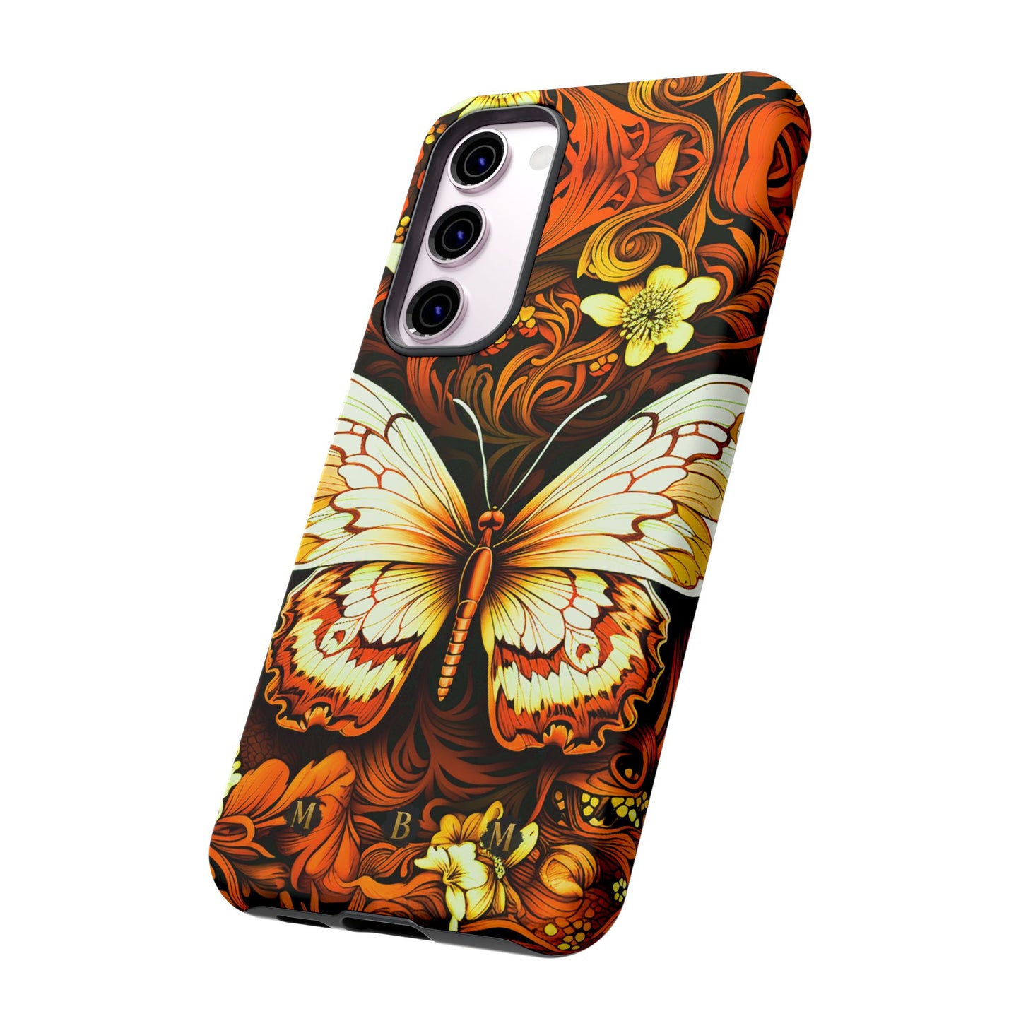 Vintage Orange Samsung Galaxy S Tough Case