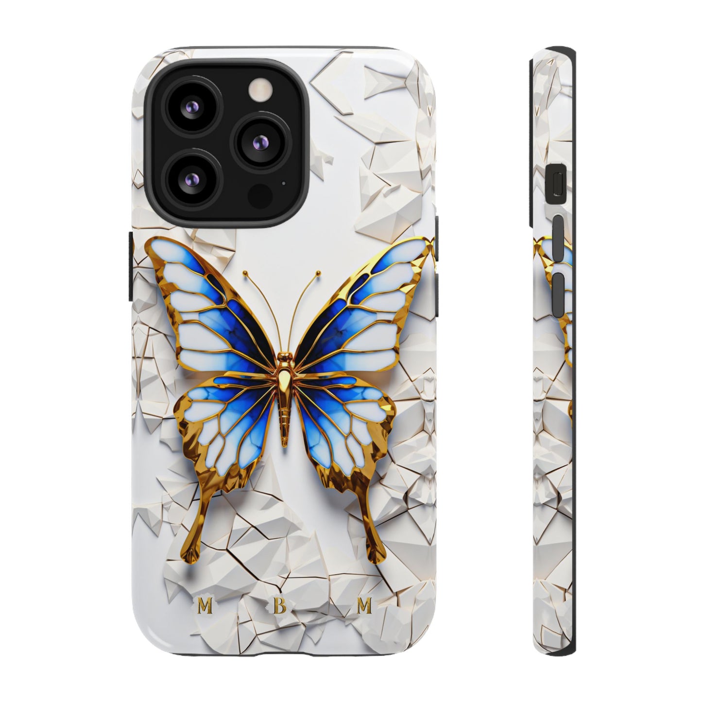 Sapphire Butterfly iPhone Tough Case