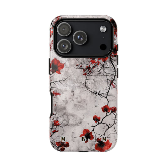 Vermilion Thorn iPhone Tough Case