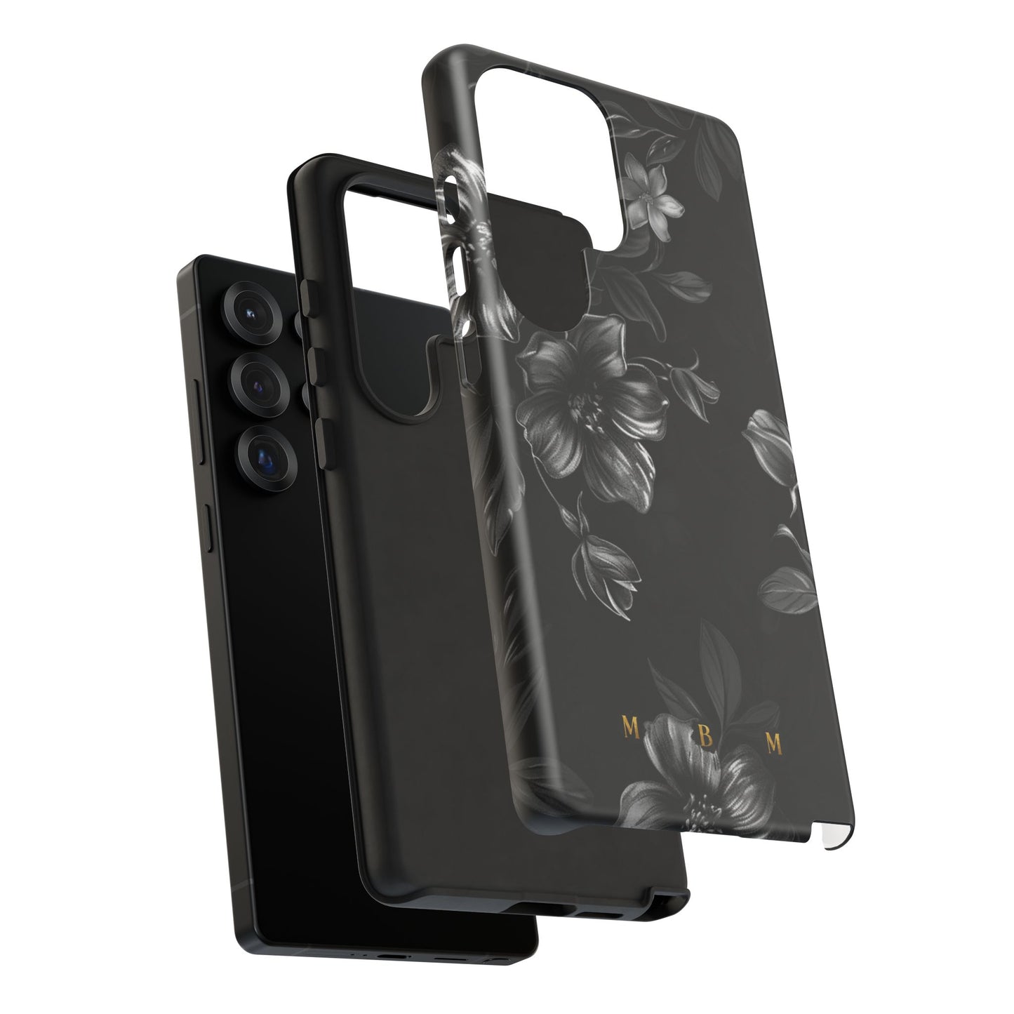 Midnight Flora Samsung Galaxy S Tough Case