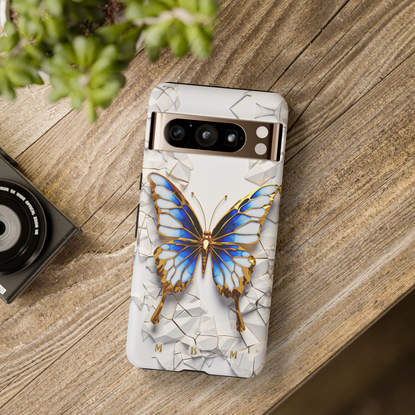 Sapphire Butterfly Google Pixel Tough Case