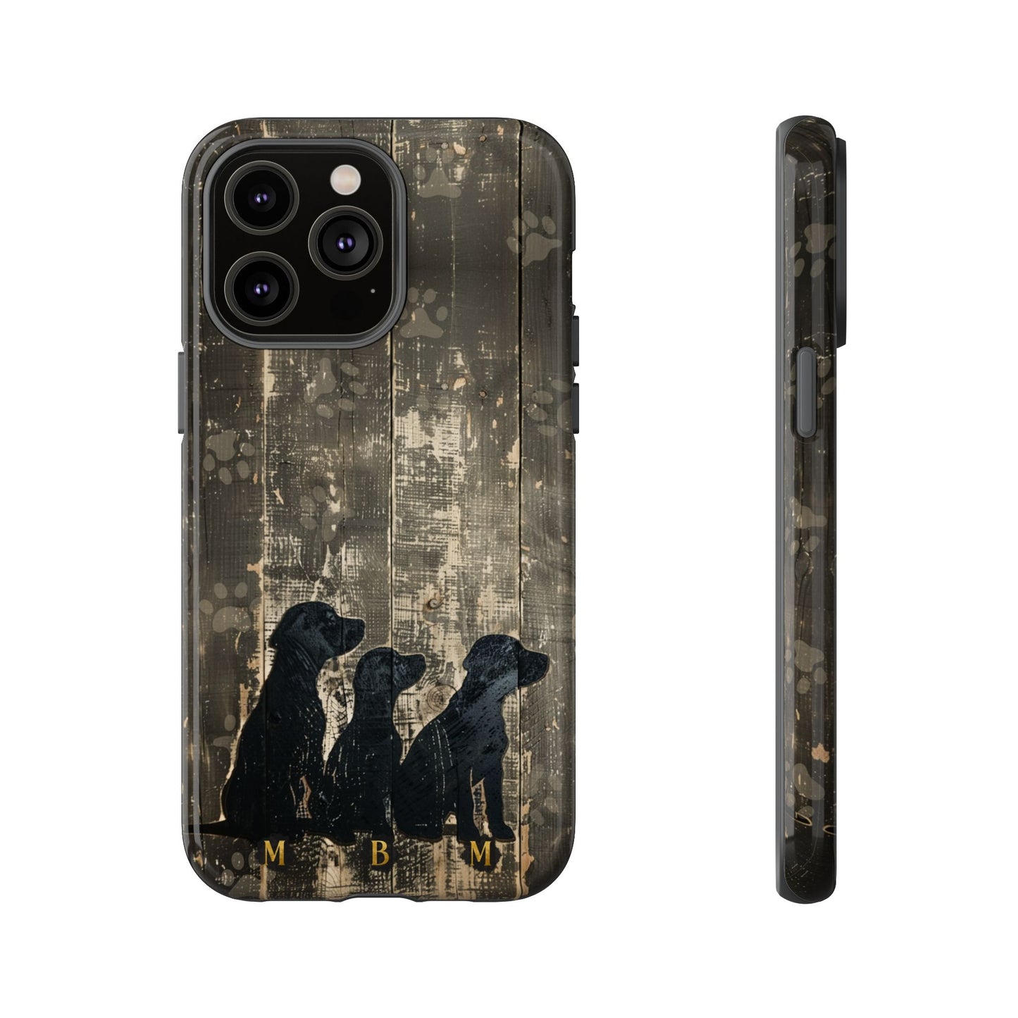 BarkWood iPhone Tough Case