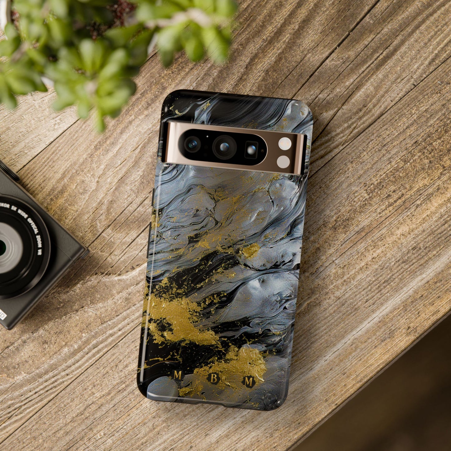 Tarnished Silver Google Pixel Tough Case